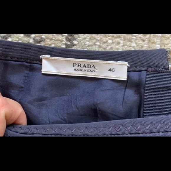 Rare Prada purple skirt EU 46 fits like a 12 US